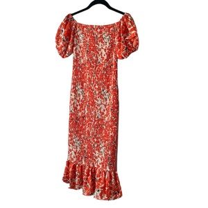 Hello Molly Haven View Midi Dress Orange